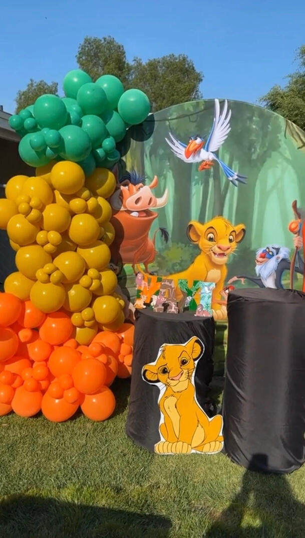 Maxi's Lion King Theme Birthday Party