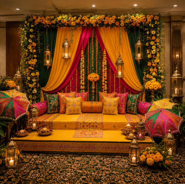 Hamza & Mehwish’s Mehndi