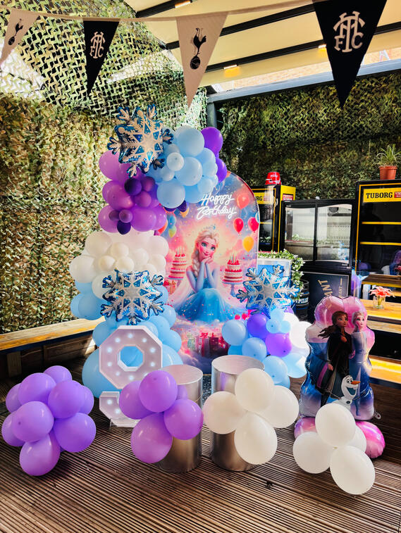 Gyulseren’s Frozen Themed Birthday Party